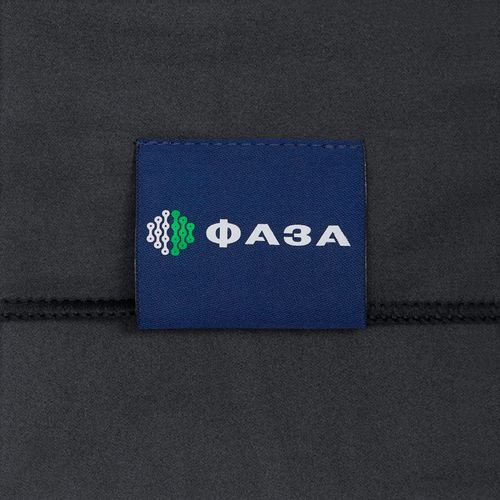 Спортивное полотенце Vigo Medium, темно-серое (графит)