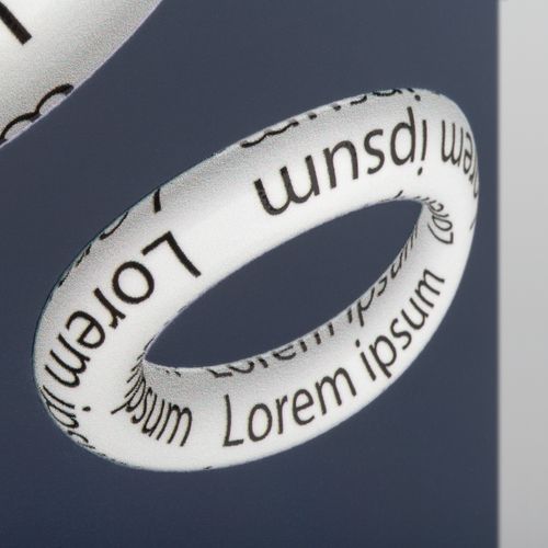 Термос с ситечком Percola, темно-синий