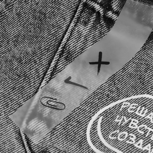 Куртка джинсовая O3, серая