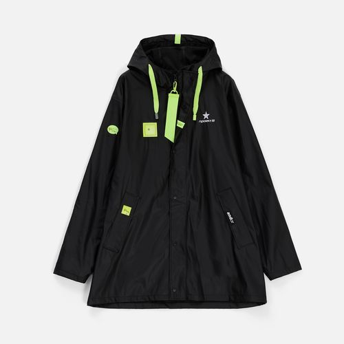 Плоский шнур Cord L, желтый неон, 130 см