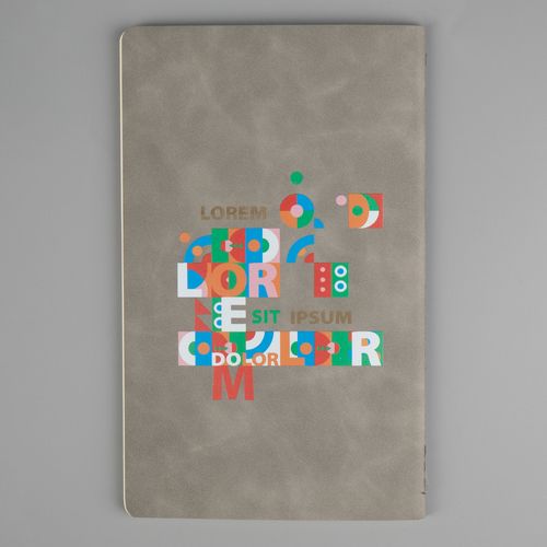 Блокнот Luba, серый