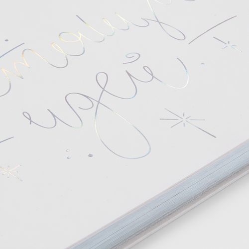 Набор Astrela, белый с серебристым