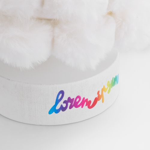 Набор Flocky Maxi, белый