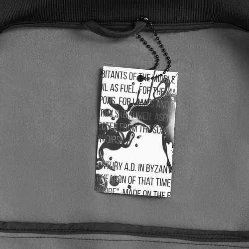 Бомбер из искусственной кожи Univer, черный