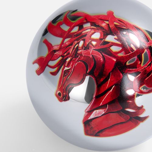 Елочный шар Finery Gloss, 8 см, глянцевый серебристый