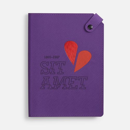 Ежедневник Espresso, недатированный, фиолетовый