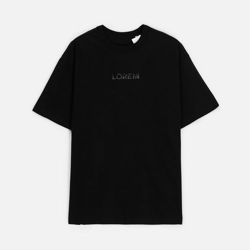 Футболка оверсайз мужская Boxy Men, черная