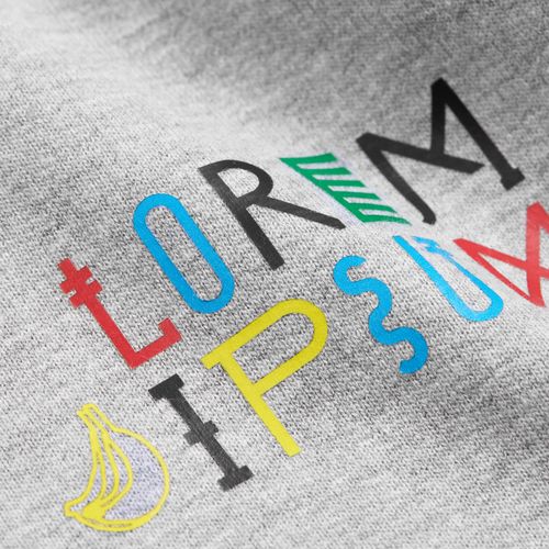 Свитшот унисекс Columbia, серый меланж