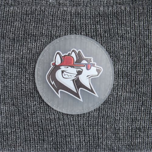 Лейбл из ПВХ Dzeta Round, L, прозрачный