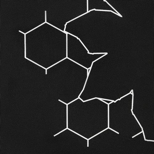 Шопер B3, черный с красными ручками