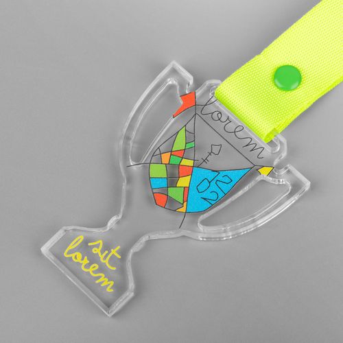 Заклепка Rivet, S, зеленый неон