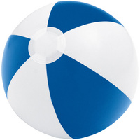 Надувной пляжный мяч Cruise, синий с белым