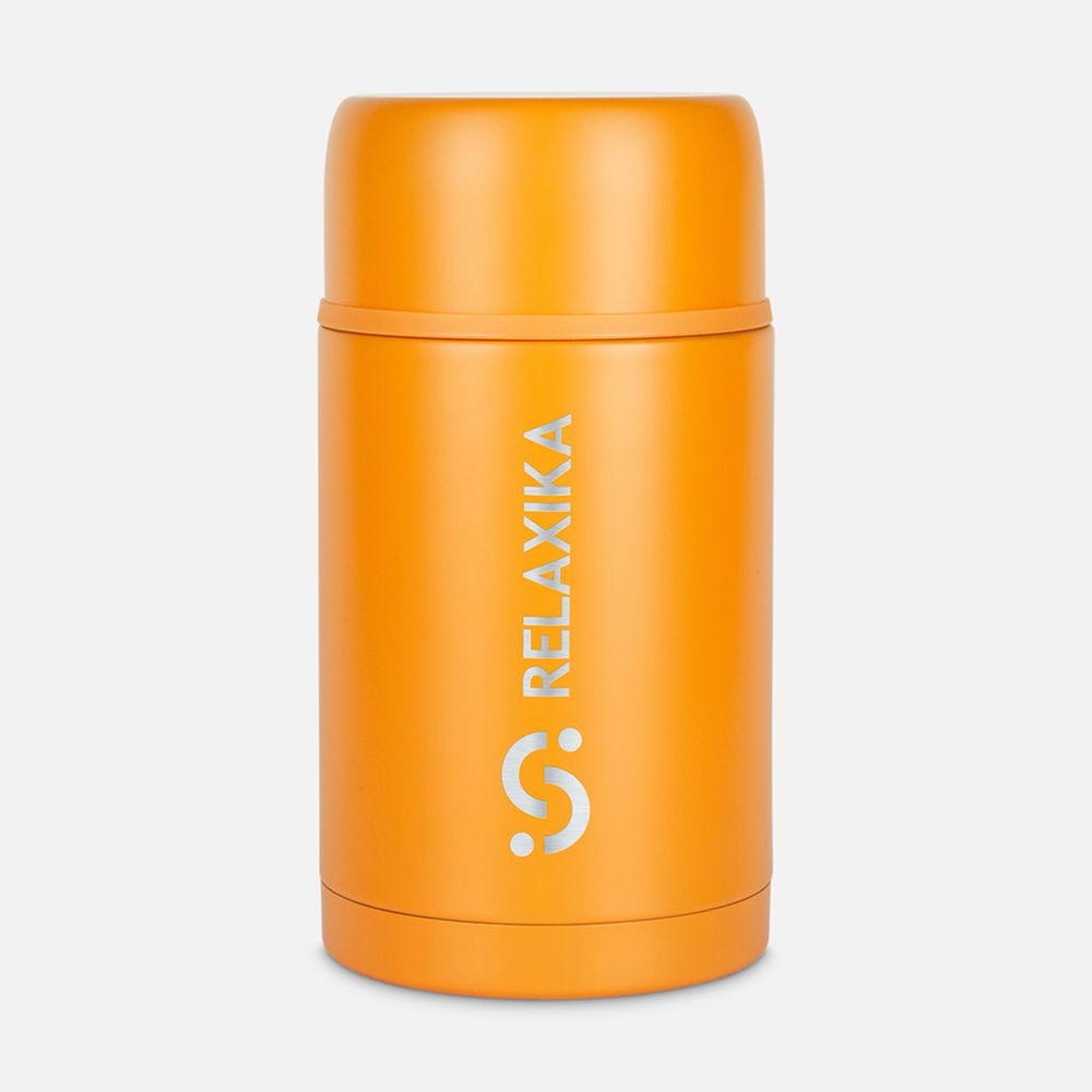 Термос для еды Relaxika 1000, желтый