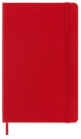 Еженедельник Moleskine Classic Large, датированный, красный