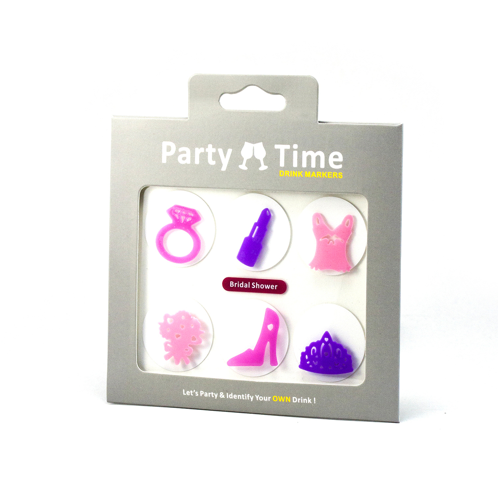 Маркеры силиконовые для бокалов