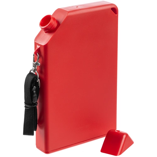 Бутылка для воды Flatbed, красная