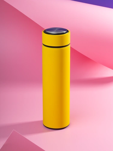 Термос с ситечком Percola, желтый