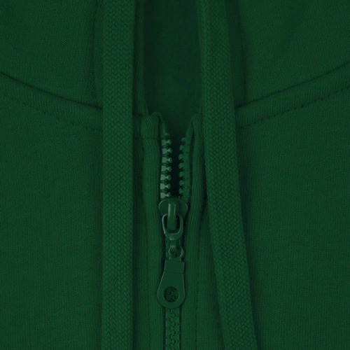 Толстовка на молнии с капюшоном Siverga Heavy 2.0, темно-зеленая