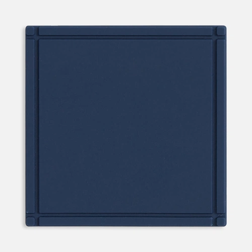 Лейбл из ПВХ Dzeta, L, темно-синий