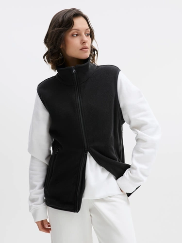 Жилет флисовый унисекс Ben Mac, черный