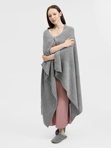 Плед Voyage в кофре, серый