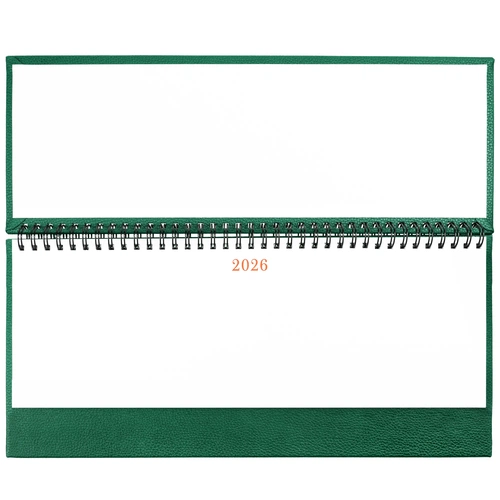 Планинг Sagrin, датированный, зеленый