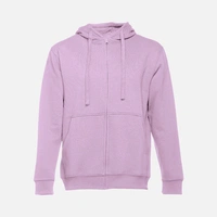 Толстовка мужская на молнии с капюшоном Amsterdam, сиреневая