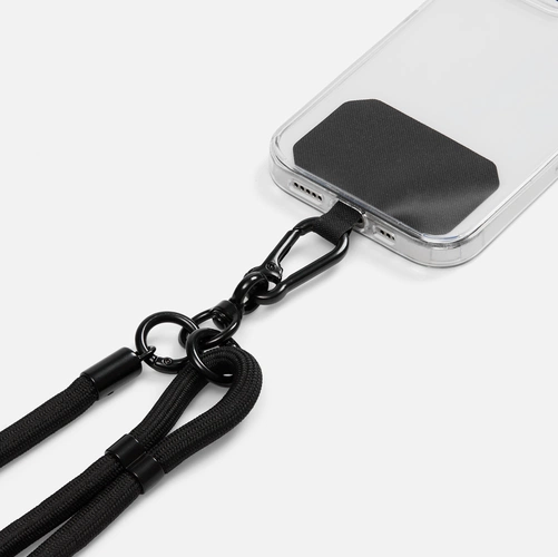 Шнурок для телефона OmniHold, черный