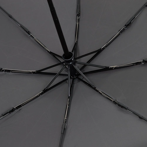 Зонт складной Smooth Move с плавным закрытием, серый