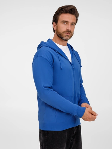 Толстовка унисекс Carter, ярко-синяя (royal)