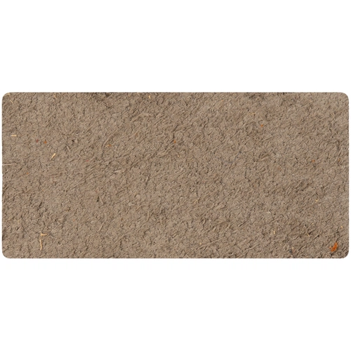 Лейбл кожаный Tuken, S, серый