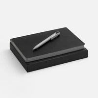 Набор Doppio, черный с серым