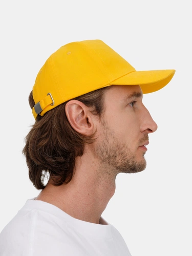 Бейсболка Long Beach, желтая