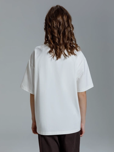 Футболка оверсайз Kangas, белая