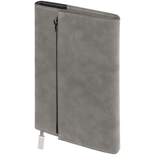 Ежедневник Grace на заказ, недатированный, серый