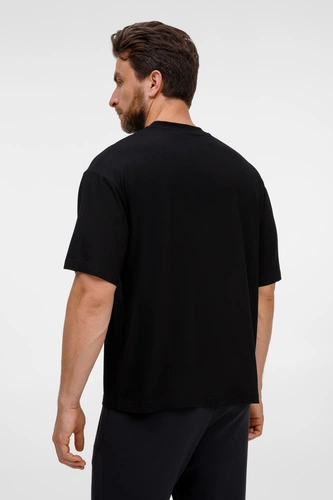 Футболка оверсайз унисекс Lavinia, черная