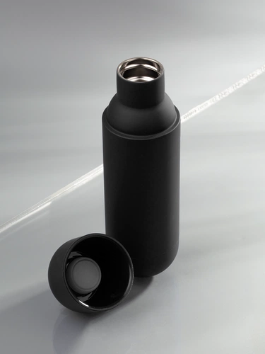 Термос Tubula Soft Touch, черный