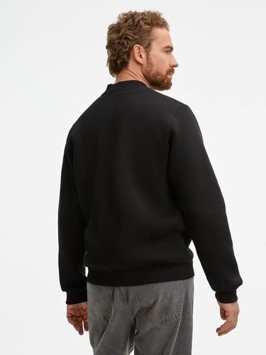 Бомбер унисекс AtmosWear, черный