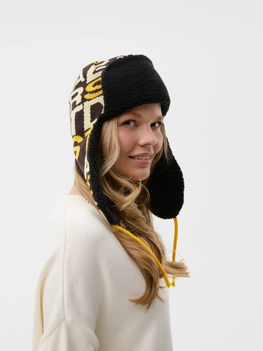 Шапка-ушанка на заказ Tricksy Vesh ver.2, акрил