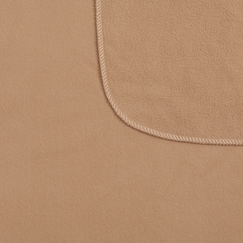 Флисовый плед Warm&Peace, бежевый