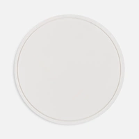Лейбл из ПВХ Dzeta Round, L, белый