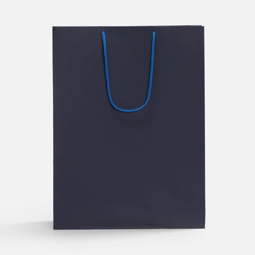 Пакет бумажный Porta XL, темно-синий
