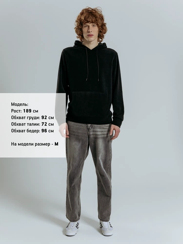 Худи унисекс Prima Vista, черное