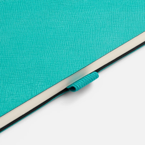 Ежедневник Lungo, недатированный, бирюзовый