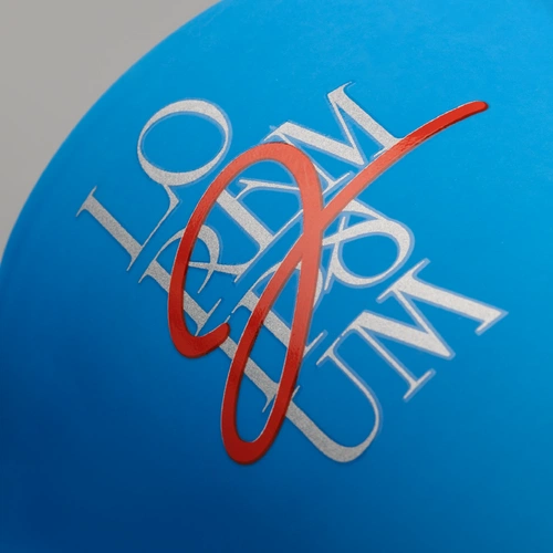 Кружка Colorido, синий неон с круговой гравировкой и деколью