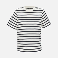 Футболка женская Legend Women, молочно-белая с темно-синим