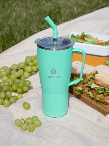 Термостакан Kasumigaoka, бирюзовый