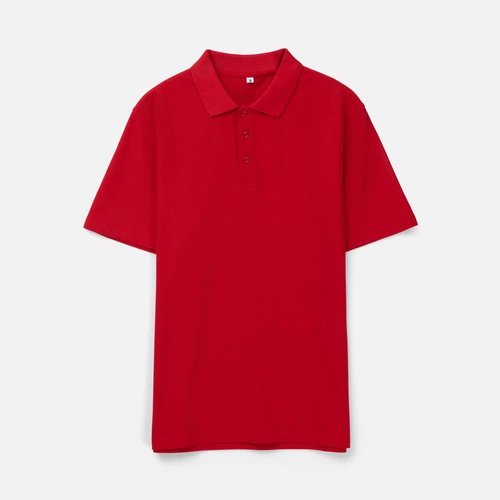 Рубашка поло унисекс Tervise, красная