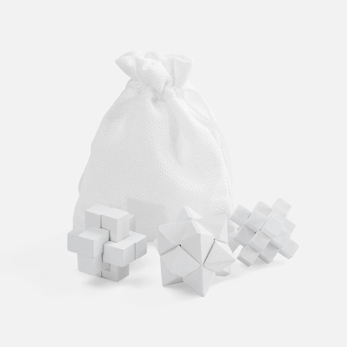 Набор из 3 головоломок Tickler Arcade, белый