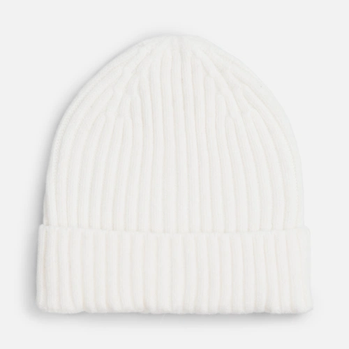 Шапка Laconi, молочно-белая